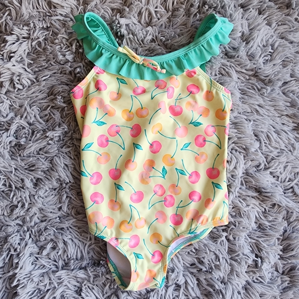 Little Girls Swimsuit‎ Cute Swimwear Strap Bathing Suit Summer Beach Size 4T